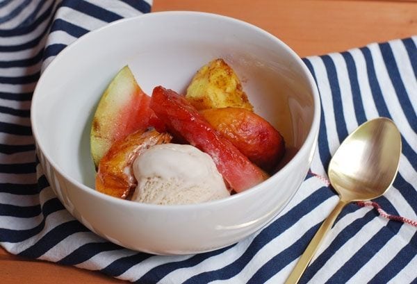 Grilled Fruit Kabobs - Twin Stripe Blog