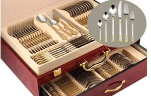 18 Best Dishwasher Safe Gold Flatware 2024 - Affordable Gold Cutlery 7