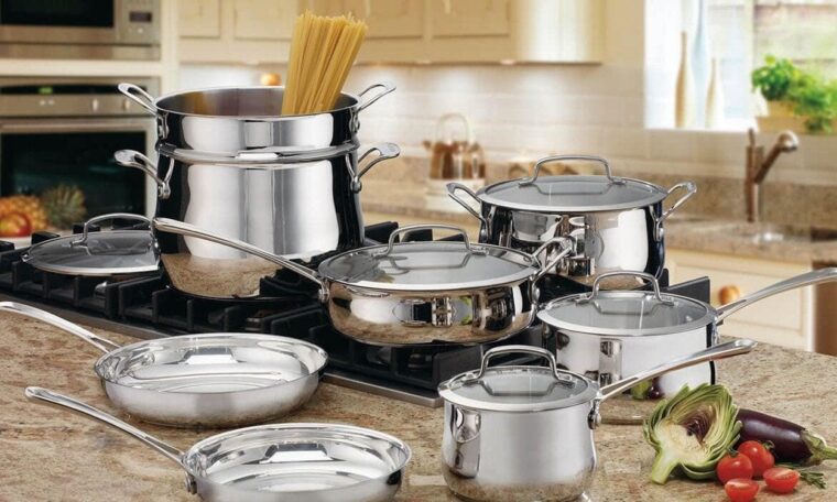 Best Stainless Steel Cookware Without Aluminum - Twin Stripe