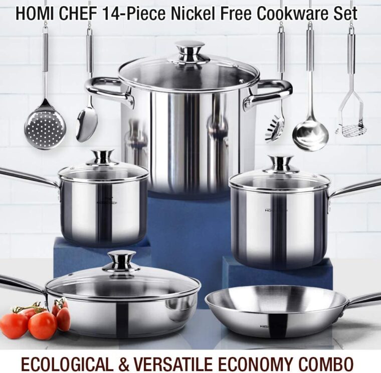 best stainless steel cooking set