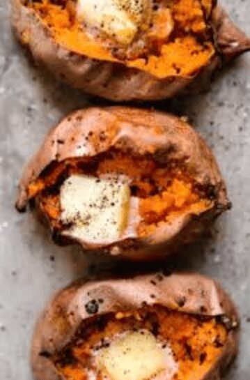 The Best Way To Bake A Sweet Potato In The Microwave 3