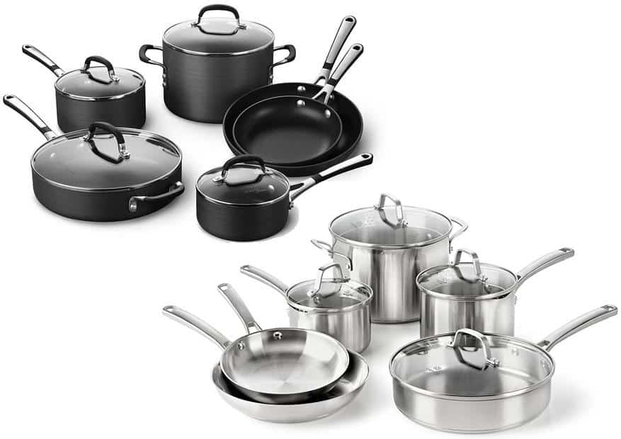 Simply Calphalon® 10-pc. Hard-Anodized Nonstick Cookware Set