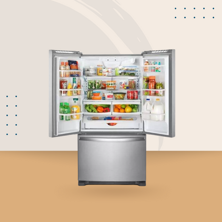 Whirlpool WRF535SHZ 25cu.ft French Door Standard Refrigerator