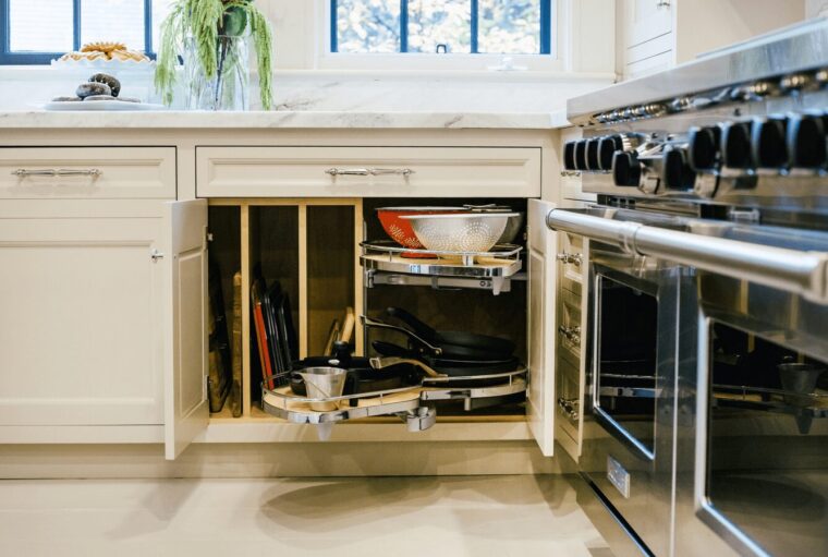 Incorporating Pull-Out Cabinets and Lazy Susans