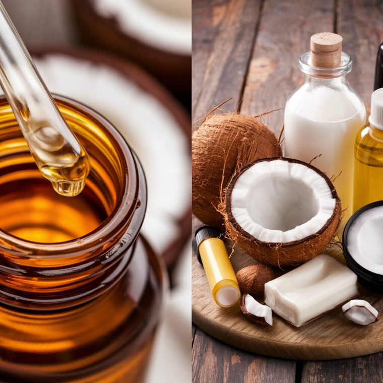 coconut oil used in cosmetic products