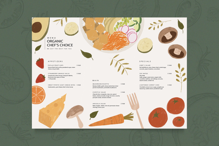 Restaurant Menu Tips For Lunch, Dinner And Drinks Sections 2